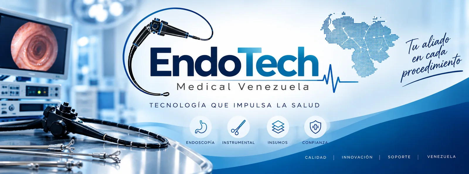 EndoTech Medical Venezuela: tecnología que impulsa la salud. Endoscopía, instrumental e insumos.